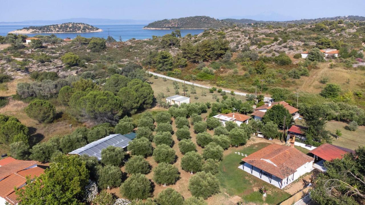 Casa Alelia Lagonisi Ormos Panagias Bagian luar foto