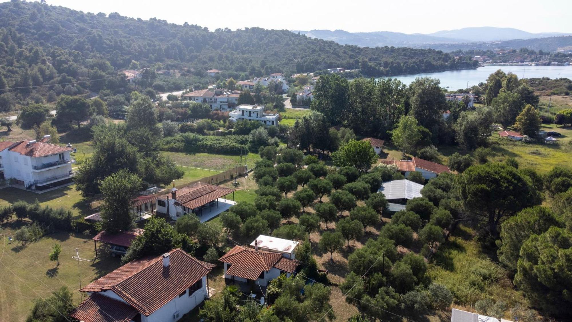 Casa Alelia Lagonisi Ormos Panagias Bagian luar foto